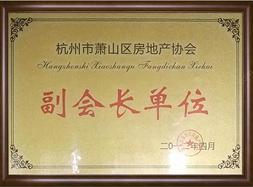 杭州市蕭山區房地產協會副會長單位